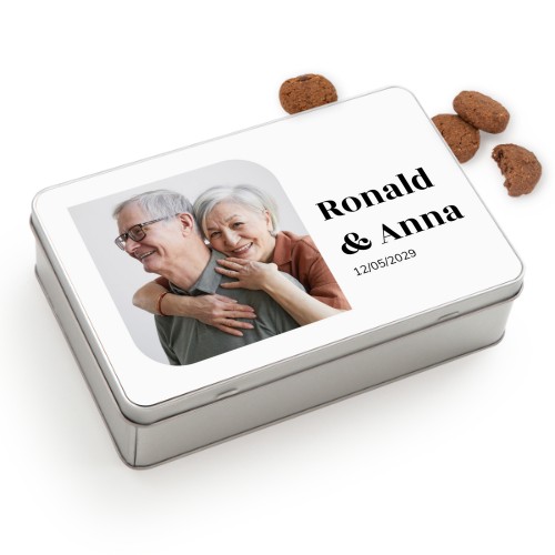Koekjestrommel Rechthoekig met Generous koekjes Koekjestrommel Rechthoekig met Generous koekjes