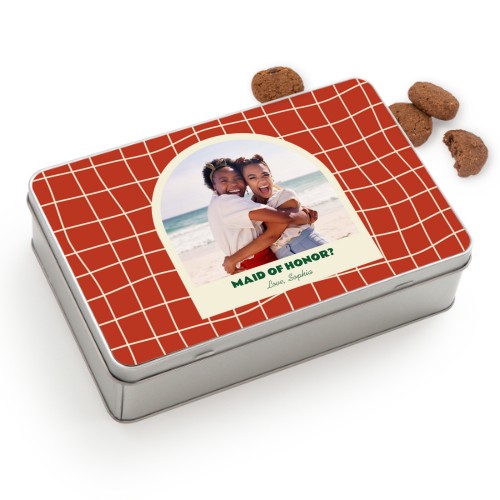 Koekjestrommel rechthoekig met Generous koekjes Koekjestrommel rechthoekig met Generous koekjes