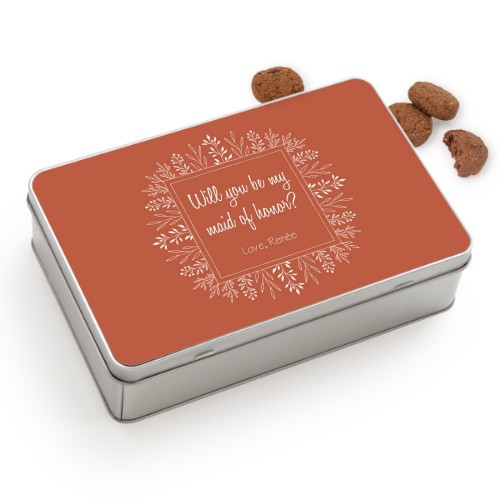 Cookie Tin Rectangle with Generous cookies