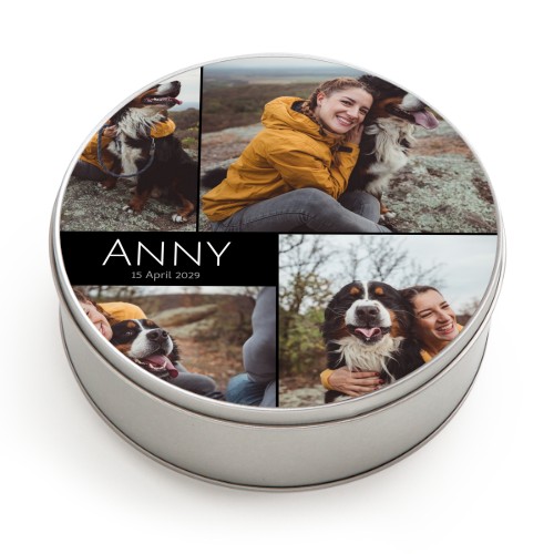 Cookie Tin Round Cookie Tin Round