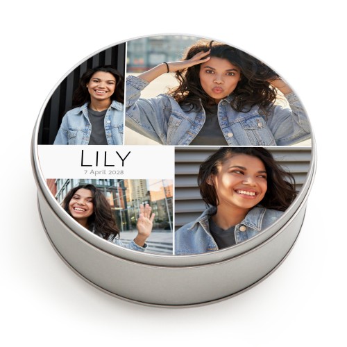 Minimalistisk fotocollage