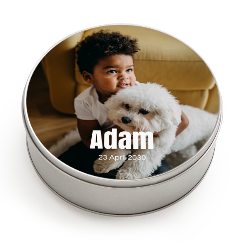 Cookie Tin Round Cookie Tin Round
