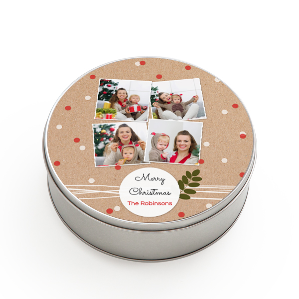 Cookie Tin Round