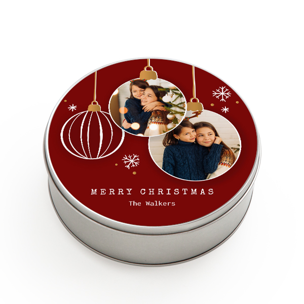 Cookie Tin Round Cookie Tin Round