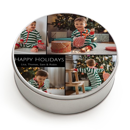 Cookie Tin Round Cookie Tin Round