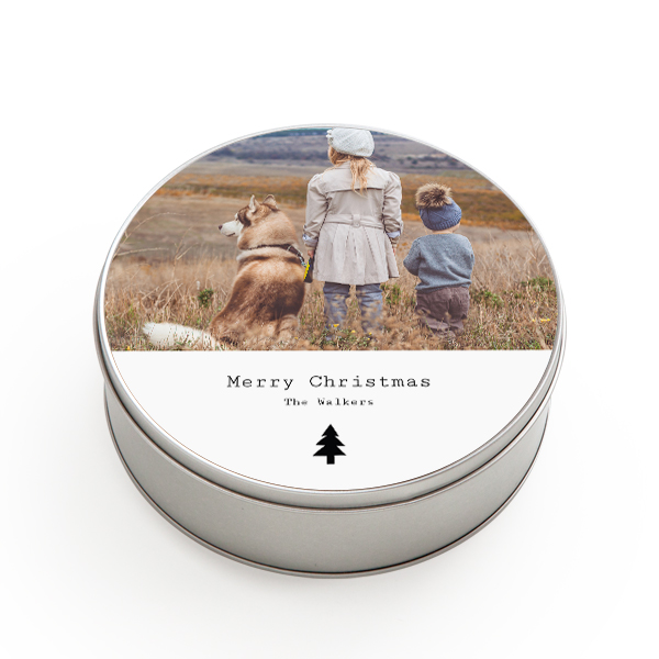 Cookie Tin Round Cookie Tin Round
