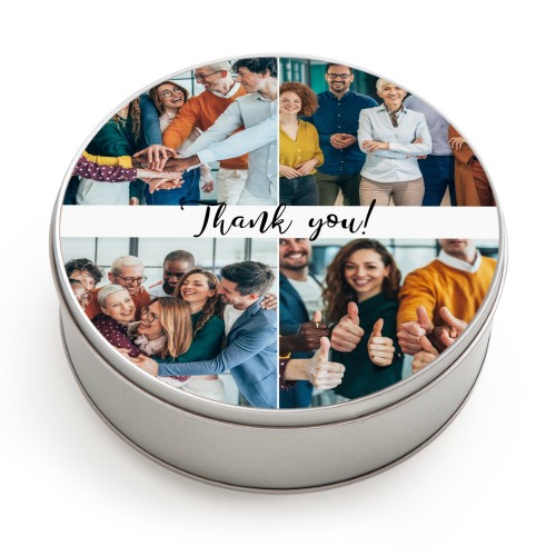 Cookie Tin Round Cookie Tin Round