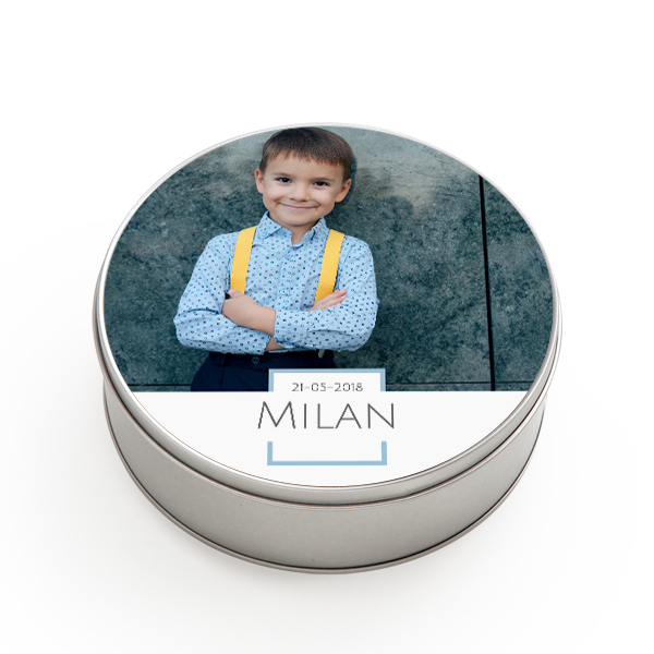 Cookie Tin Round Cookie Tin Round