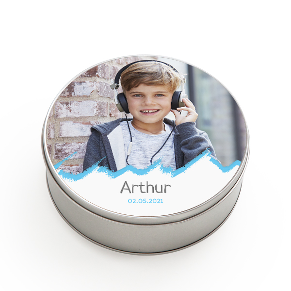 Cookie Tin Round Cookie Tin Round