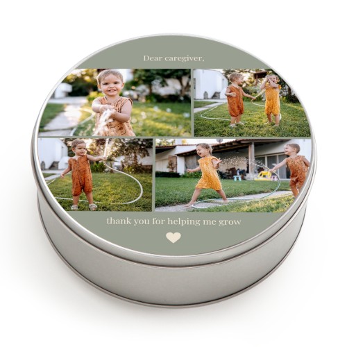 Cookie Tin Round Cookie Tin Round