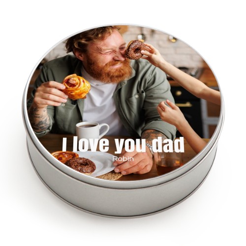 Cookie Tin Round Cookie Tin Round