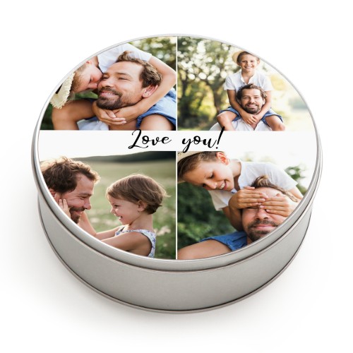 Cookie Tin Round