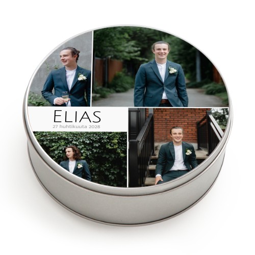 Minimalistinen valokuvakollaasi