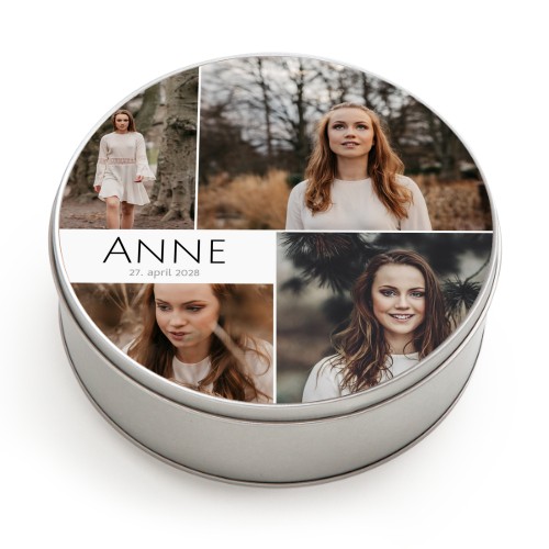 Minimalistisk fotocollage