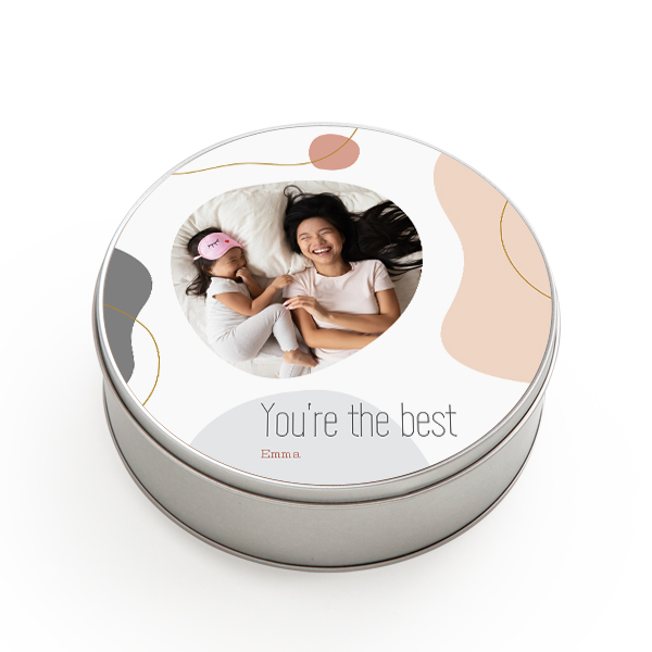 Cookie Tin Round Cookie Tin Round