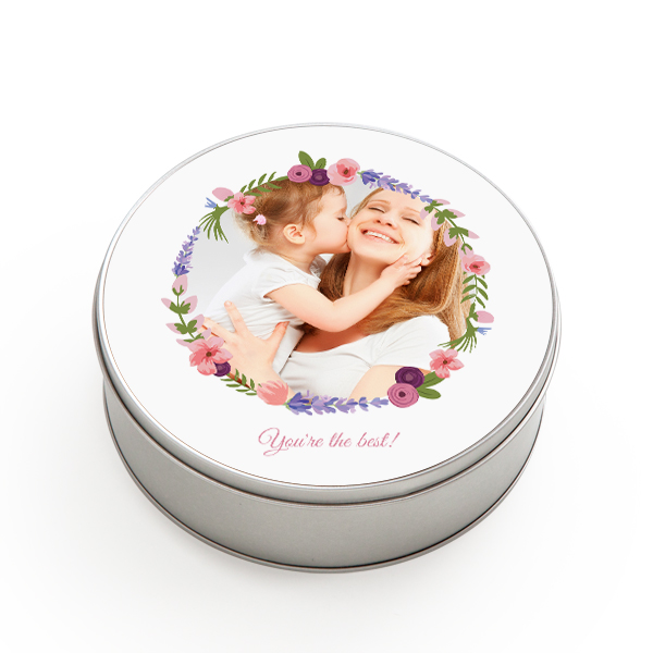 Cookie Tin Round Cookie Tin Round
