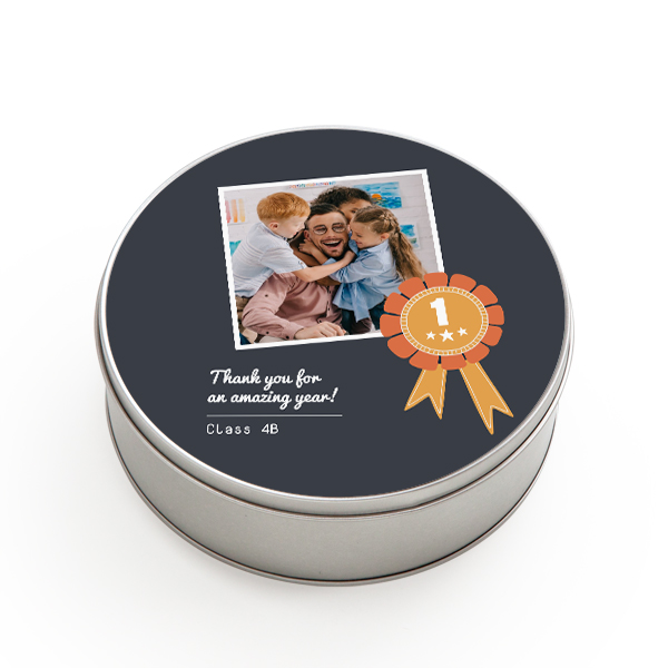 Cookie Tin Round