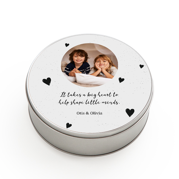 Cookie Tin Round
