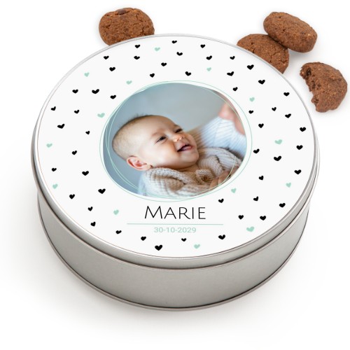 Runde Keksdose mit Generous Keksen