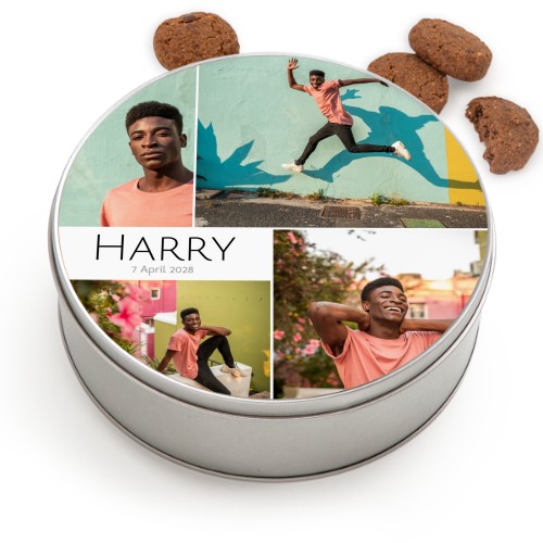 Runde Keksdose mit Generous Keksen