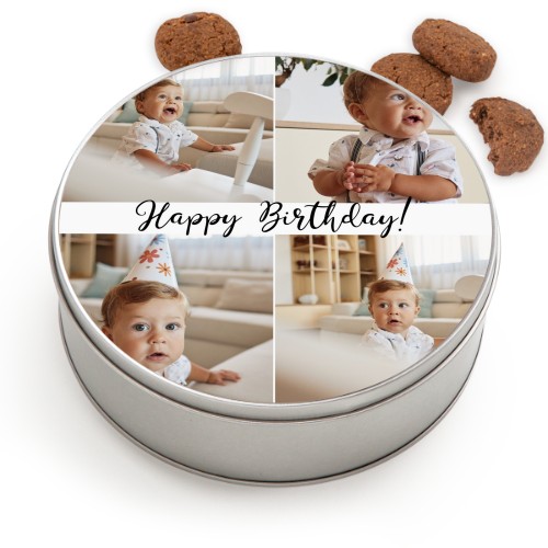 Kakburk rund med Generous-kex