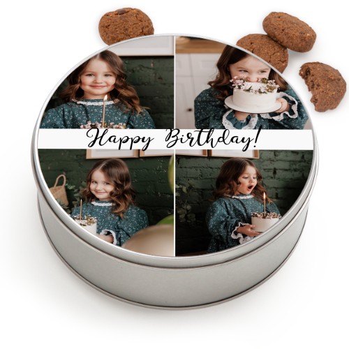 Kakburk rund med Generous-kex