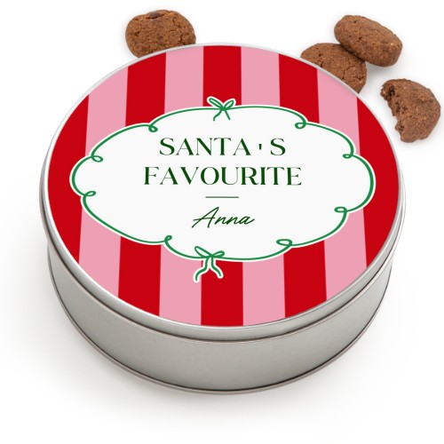 Runde Keksdose mit Generous Keksen