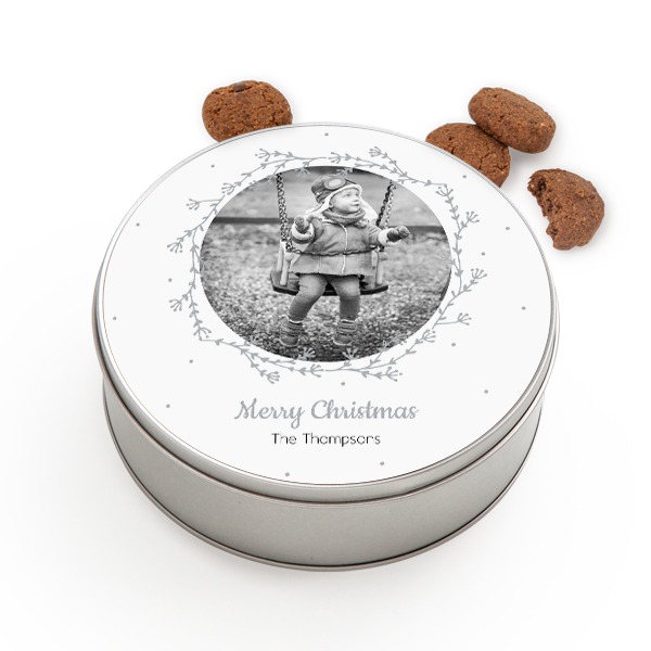 Koekjestrommel rond met Generous koekjes Koekjestrommel rond met Generous koekjes