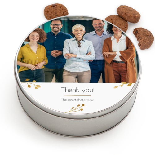 Kakburk rund med Generous-kex