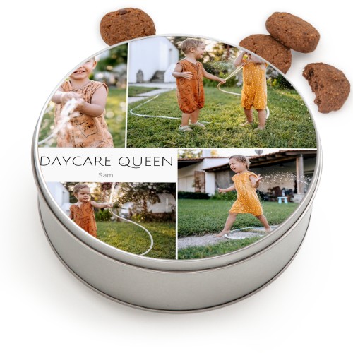 Runde Keksdose mit Generous Keksen