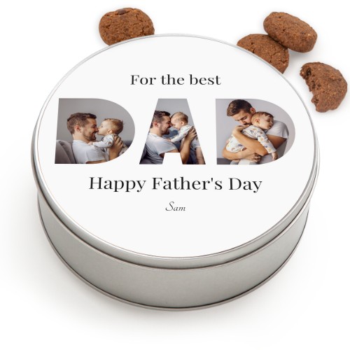 Cookie Tin Round with Generous cookies