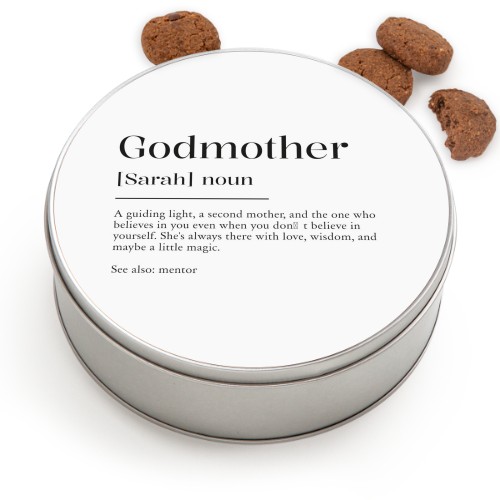 Kagedåse rund med Generous kiks