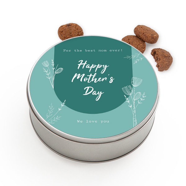 Kakburk rund med Generous-kex