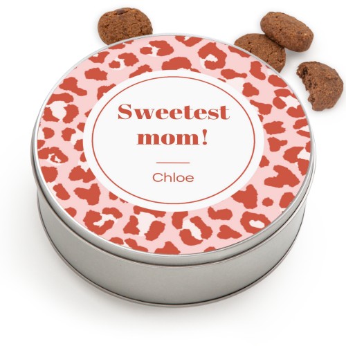 Cookie Tin Round with Generous cookies