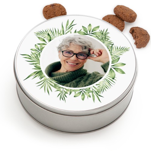 Boîte à biscuits ronde avec biscuits Generous 