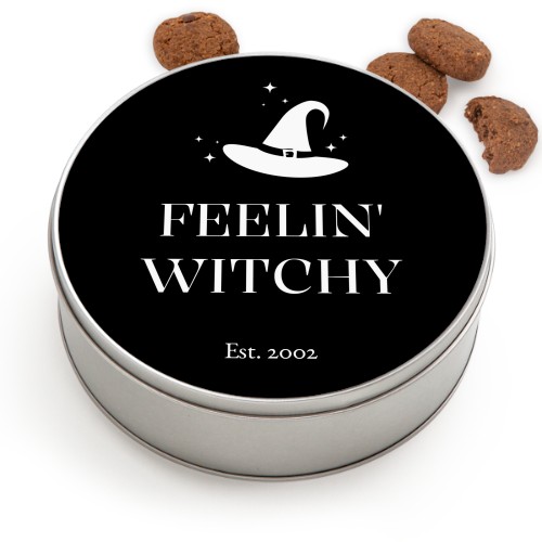 Cookie Tin Round with Generous cookies