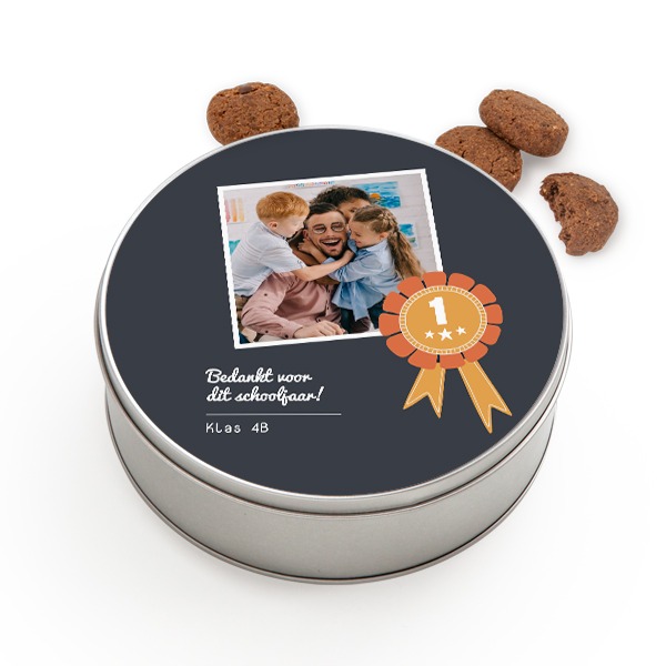 Koekjestrommel rond met Generous koekjes