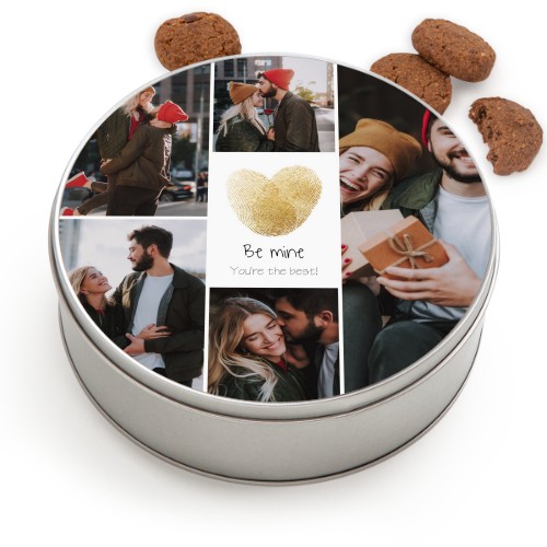 Boîte à biscuits ronde avec biscuits Generous 