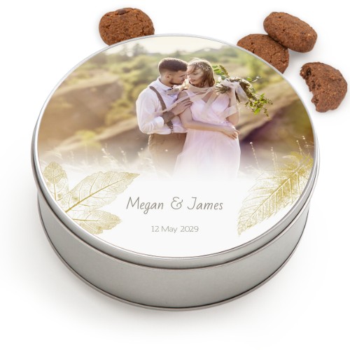 Boîte à biscuits ronde avec biscuits Generous 