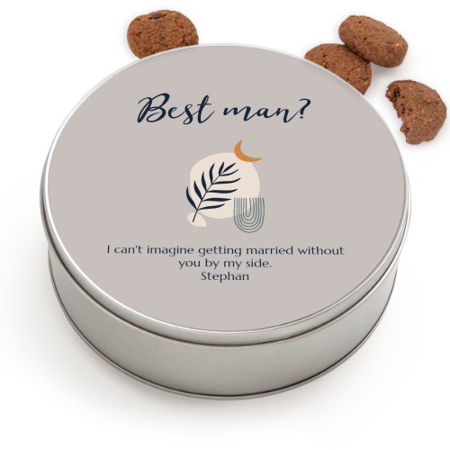 Kagedåse rund med Generous kiks