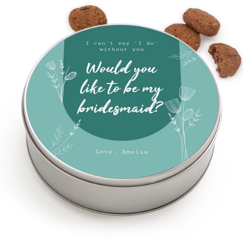 Runde Keksdose mit Generous Keksen