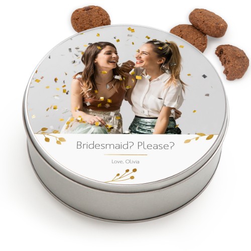 Runde Keksdose mit Generous Keksen Runde Keksdose mit Generous Keksen