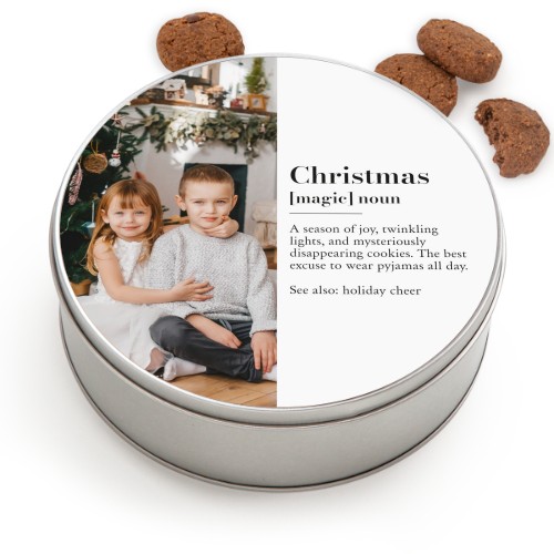 Boîte à biscuits ronde avec biscuits Generous Boîte à biscuits ronde avec biscuits Generous