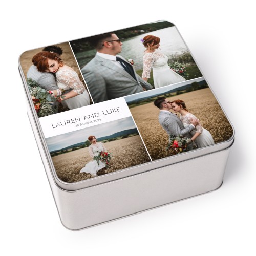 Minimalistinen valokuvakollaasi