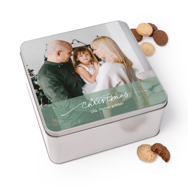 Boßte à biscuits carrée avec biscuits Generous Boßte à biscuits carrée avec biscuits Generous