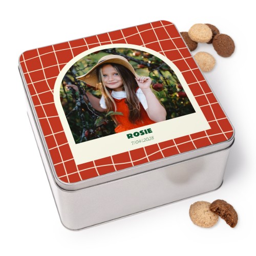 Cookie Tin Square with Generous cookies Cookie Tin Square with Generous cookies