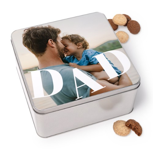 Cookie Tin Square with Generous cookies Cookie Tin Square with Generous cookies