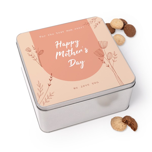 Kakburk Kvadratisk med Generous-kex