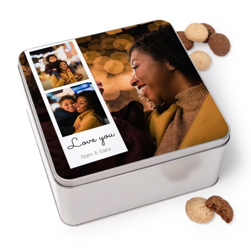 Kakburk Kvadratisk med Generous-kex