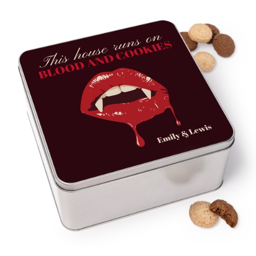 Boîte à biscuits carrée avec biscuits Generous Boîte à biscuits carrée avec biscuits Generous